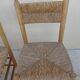 Vintage straw chair