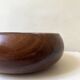 Scandinavian salad bowl / fruit bowl made of genuine teak wood, Denmark 1970.