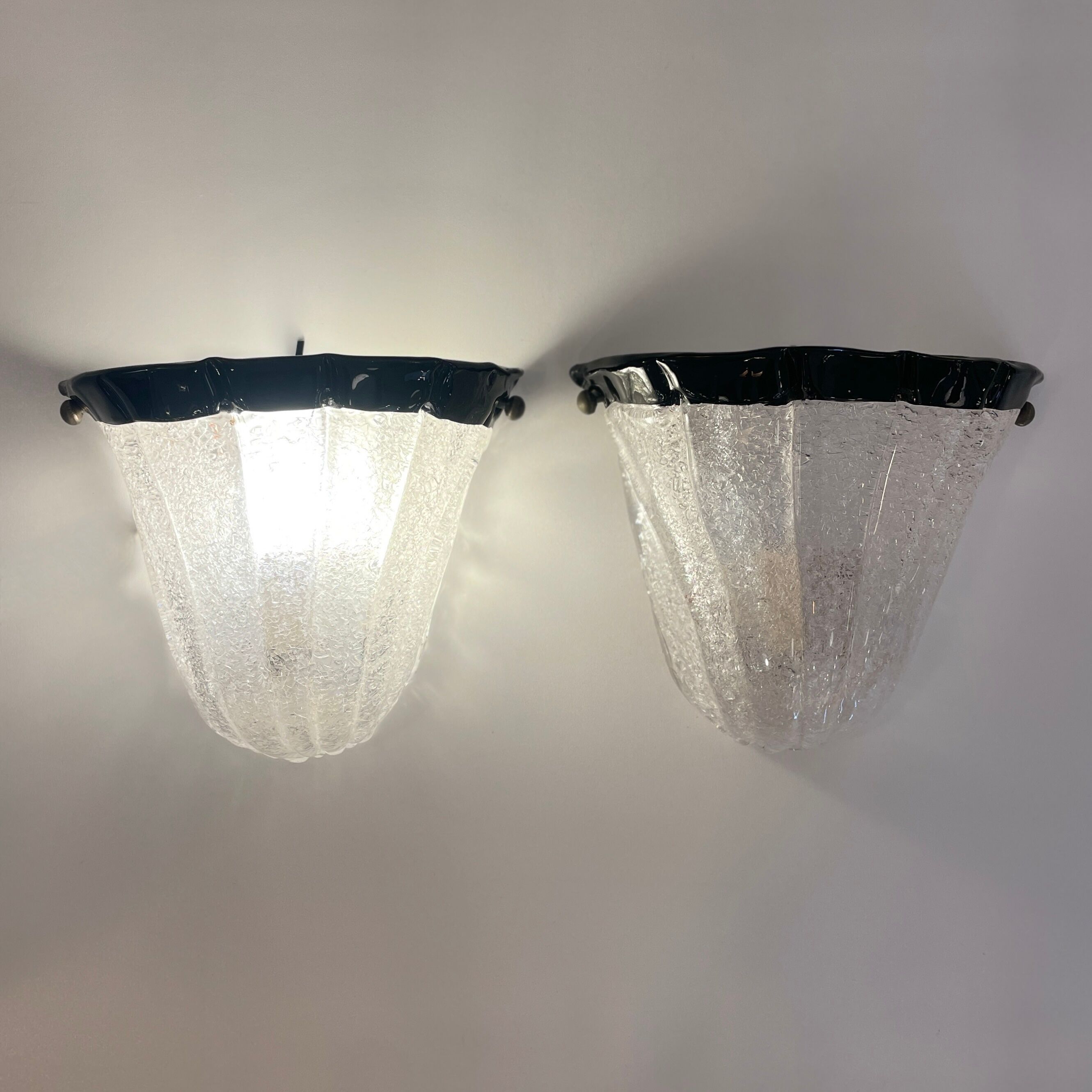 Murano Wall Lamps from 1980'