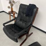2 "Siesta" armchairs with their ottomans by Ingmar Relling, circa 1970