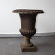 Cast iron planter in the style of a Campana urn, France