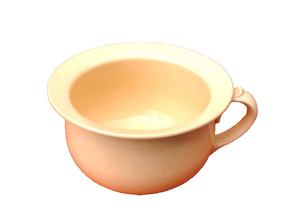 Half-porcelain plant pot Badonviller France