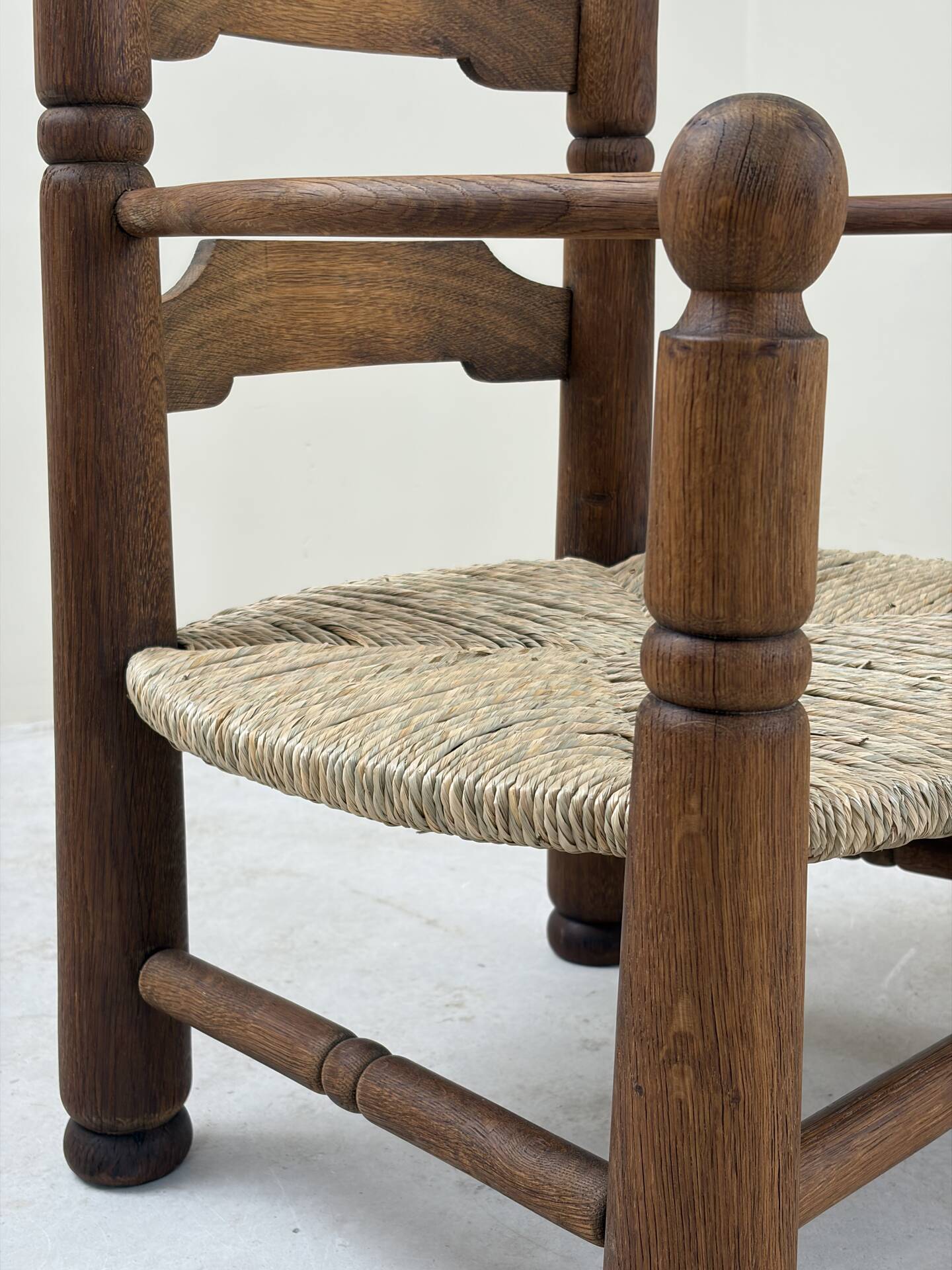 Fauteuils rustiques Charles Dudouyt, 1940’s
