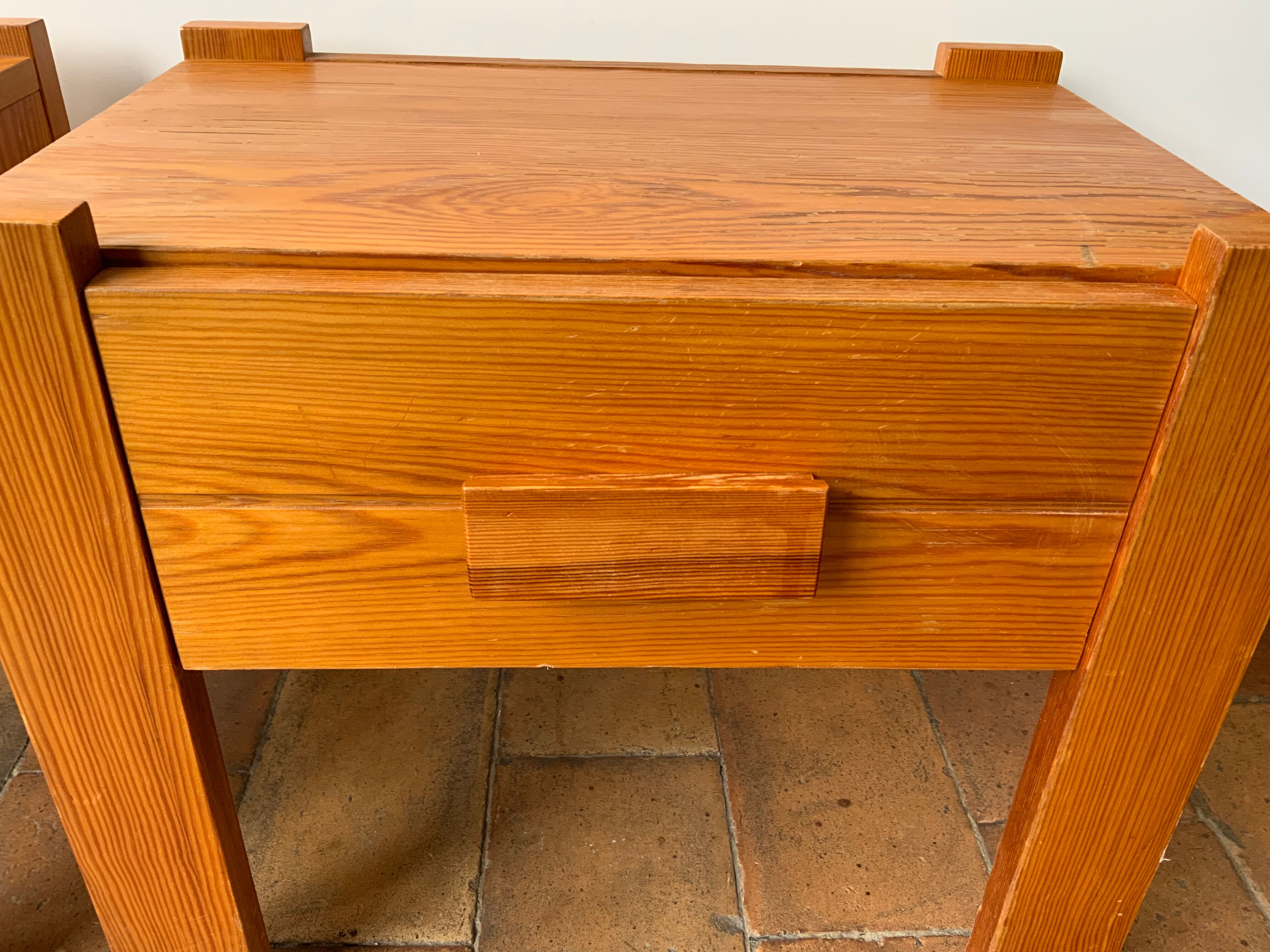 Vintage bedside pair