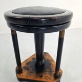 Art Deco piano stool, 1920s (unrestored)