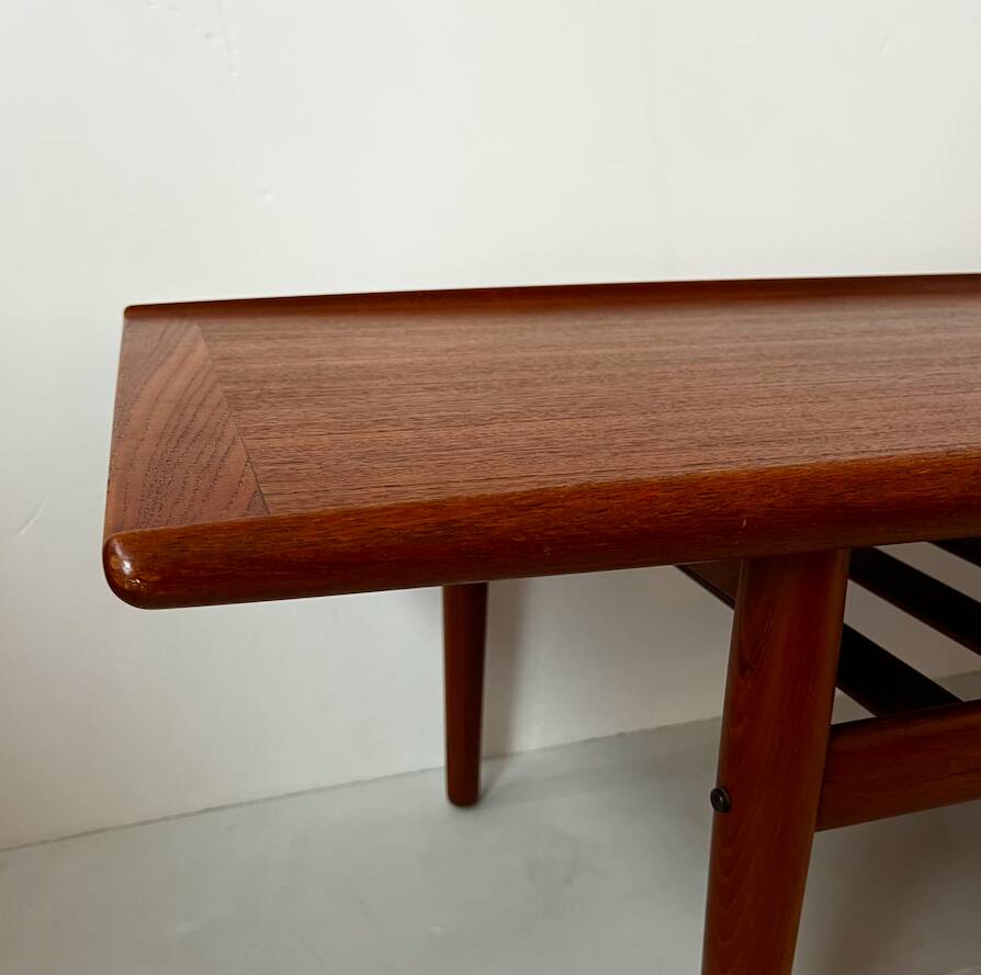 Danish teak coffee table by Grete Jalk