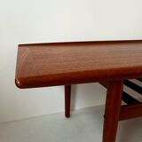 Danish teak coffee table by Grete Jalk