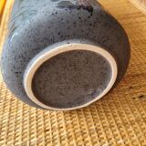 Large matte/glossy textured vase