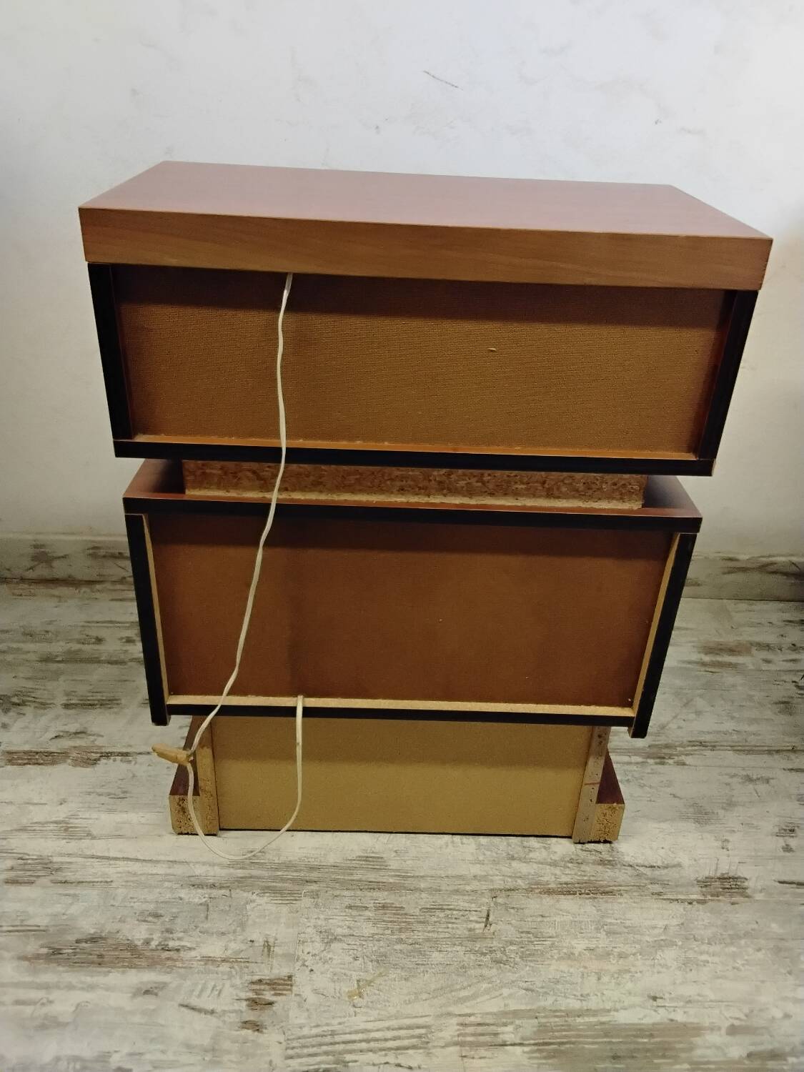Pair of Scandinavian bedside tables from the 70s