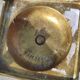 Pair of English golden candle holders