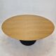 Oval Oak Dining Table by Pierre Paulin for Artifort