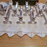 Set of 12 Christofle France Cutlery Rests Vendôme Model