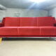 Sofa Daybed sofa years 50/60 cliclac Red