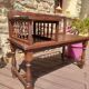 Furniture bench telephone