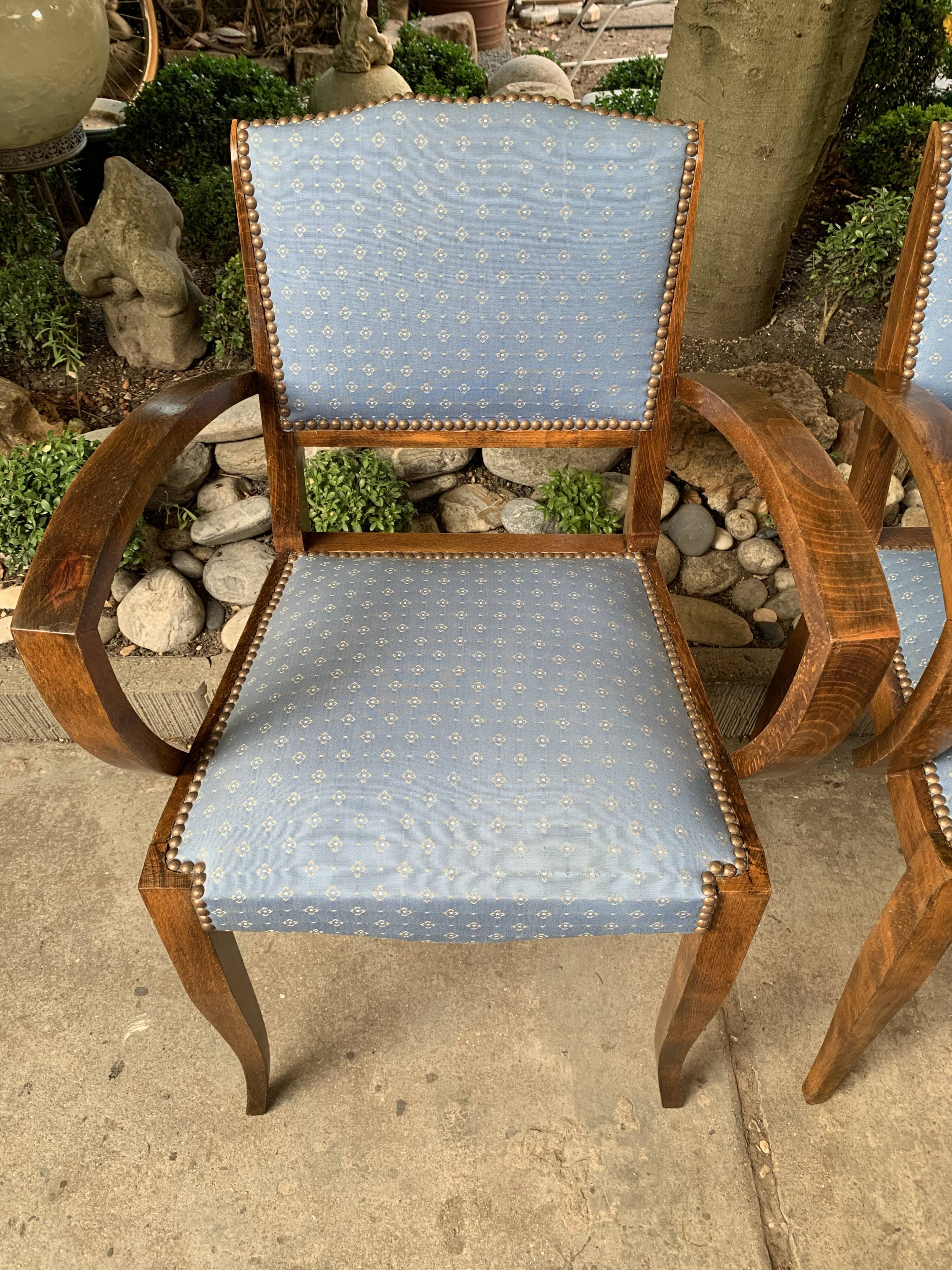 Art Deco bridge chairs