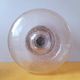 Applique ou plafonnier space age en verre bullé 1970