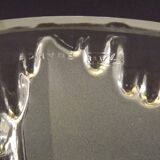 Signed ezan france frosted glass icicle shades set of 3 – art deco lighting