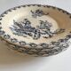 Plate faience of gien beginning 20th décor thistles