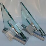 Artemide - pair of appliques icaro design carlo forcolini vintage modernist