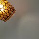 Vintage hanging lamp estimated from the 1980s.