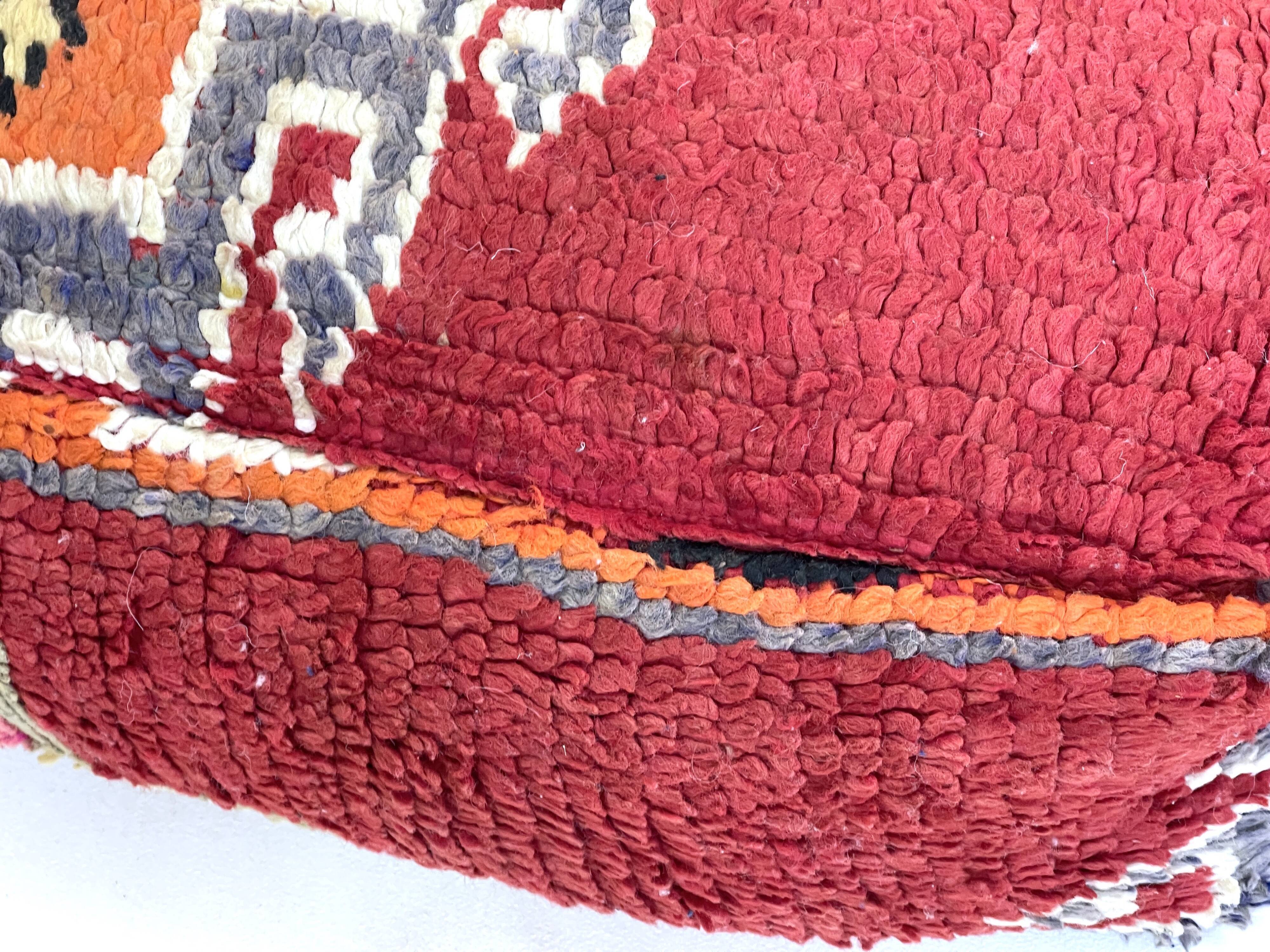 Pouf Kilim Marocain