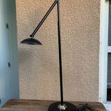 Varallo black halogen floor lamp alfa Italy model