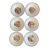 Assiettes creuses terre de fer