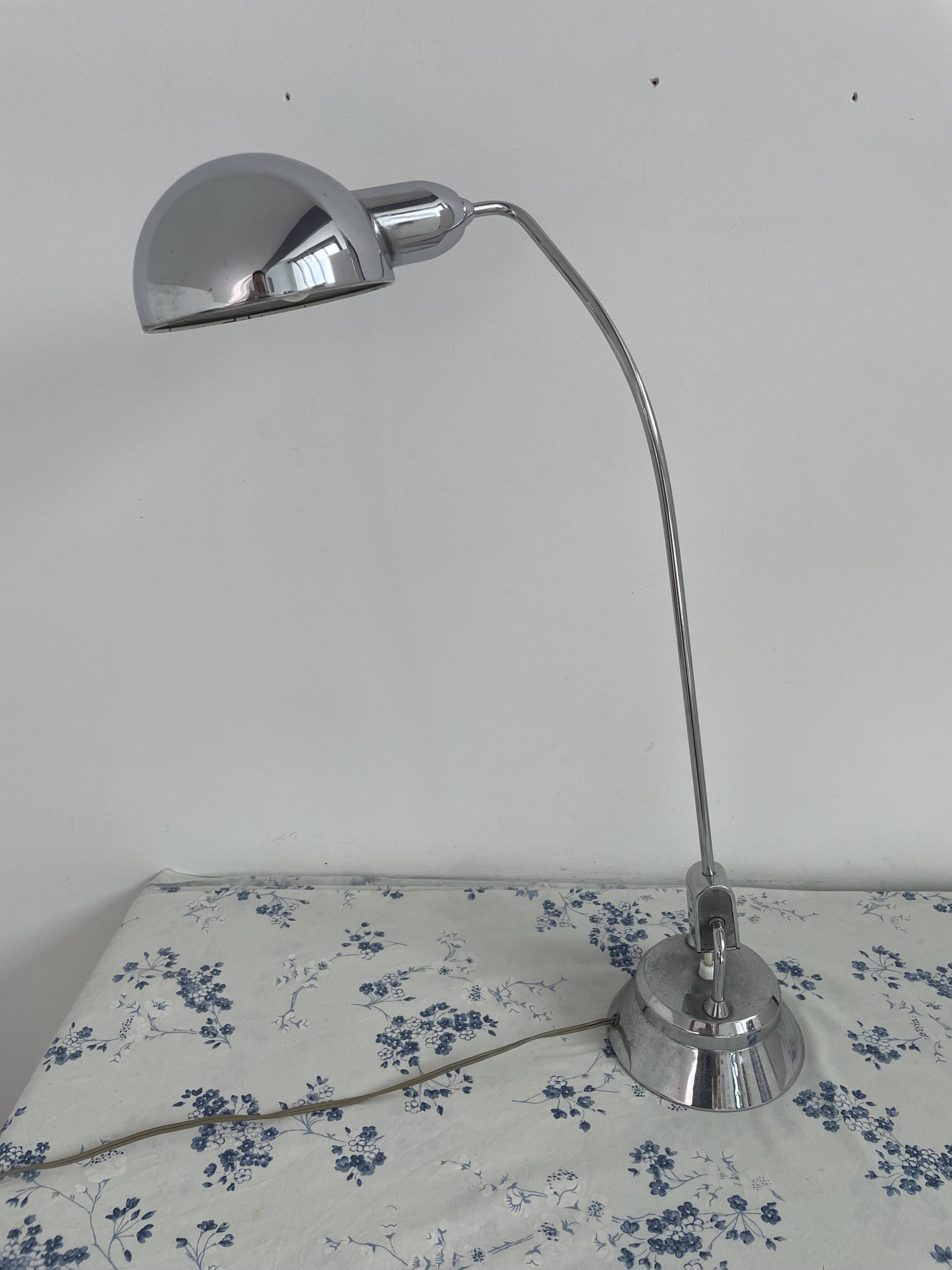 JUMO 605, large Typewriter Lamp, Charlotte Perriand – 1950s