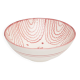 Large pink serving bowl