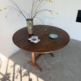 Table de vigneron en chêne, 1950