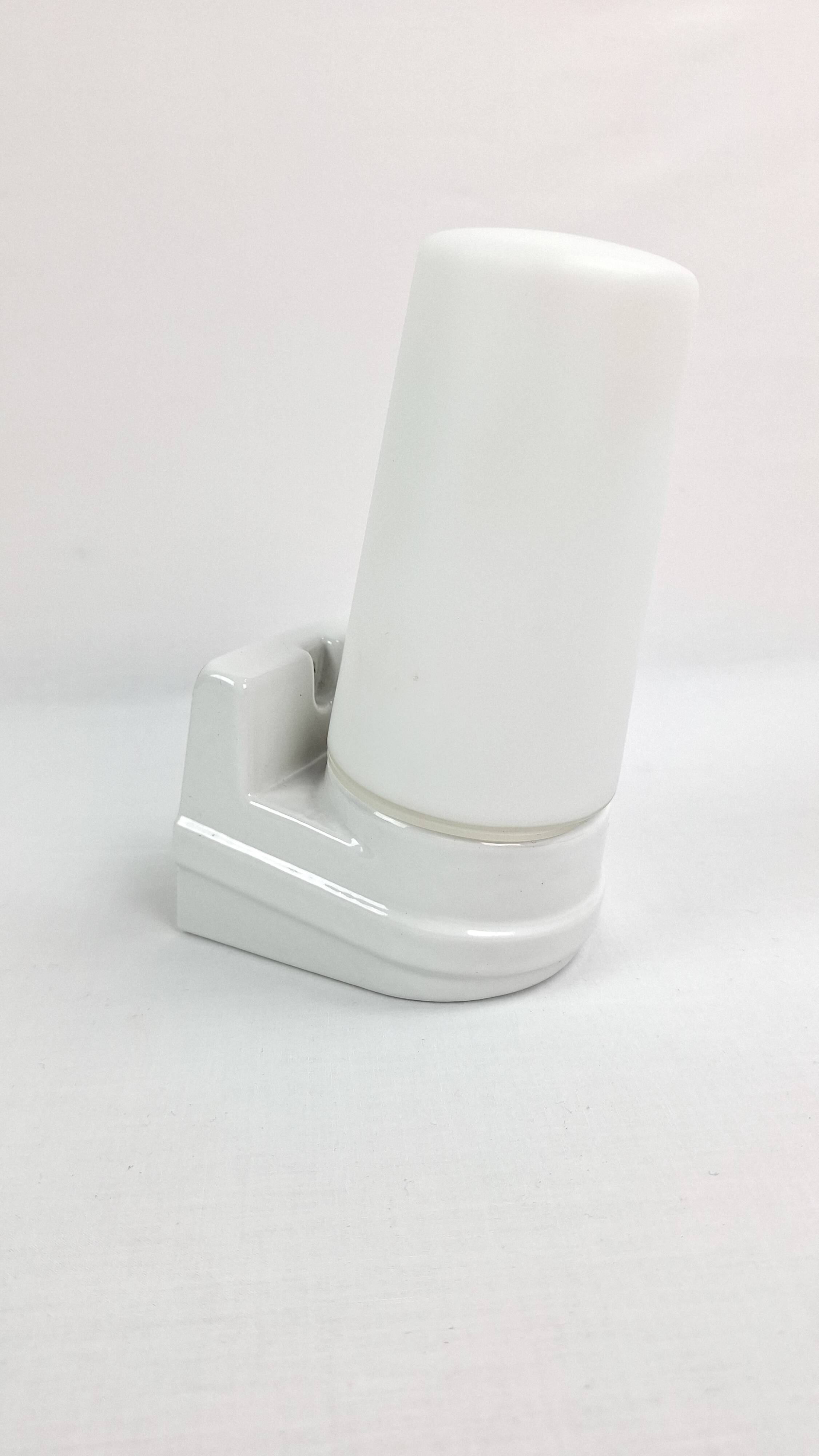 Vintage ceramic IFO wall light bathroom bedside Midcentury