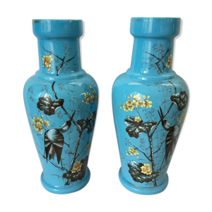 Lot de deux grands vases anciens