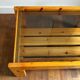 1970s pine coffee table