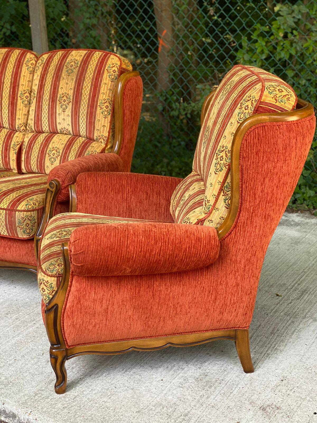 Vintage Louis XV living room B.Marly France circa 1950