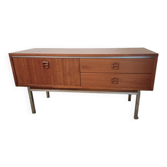 Low sideboard, vintage Scandinavian style sideboard