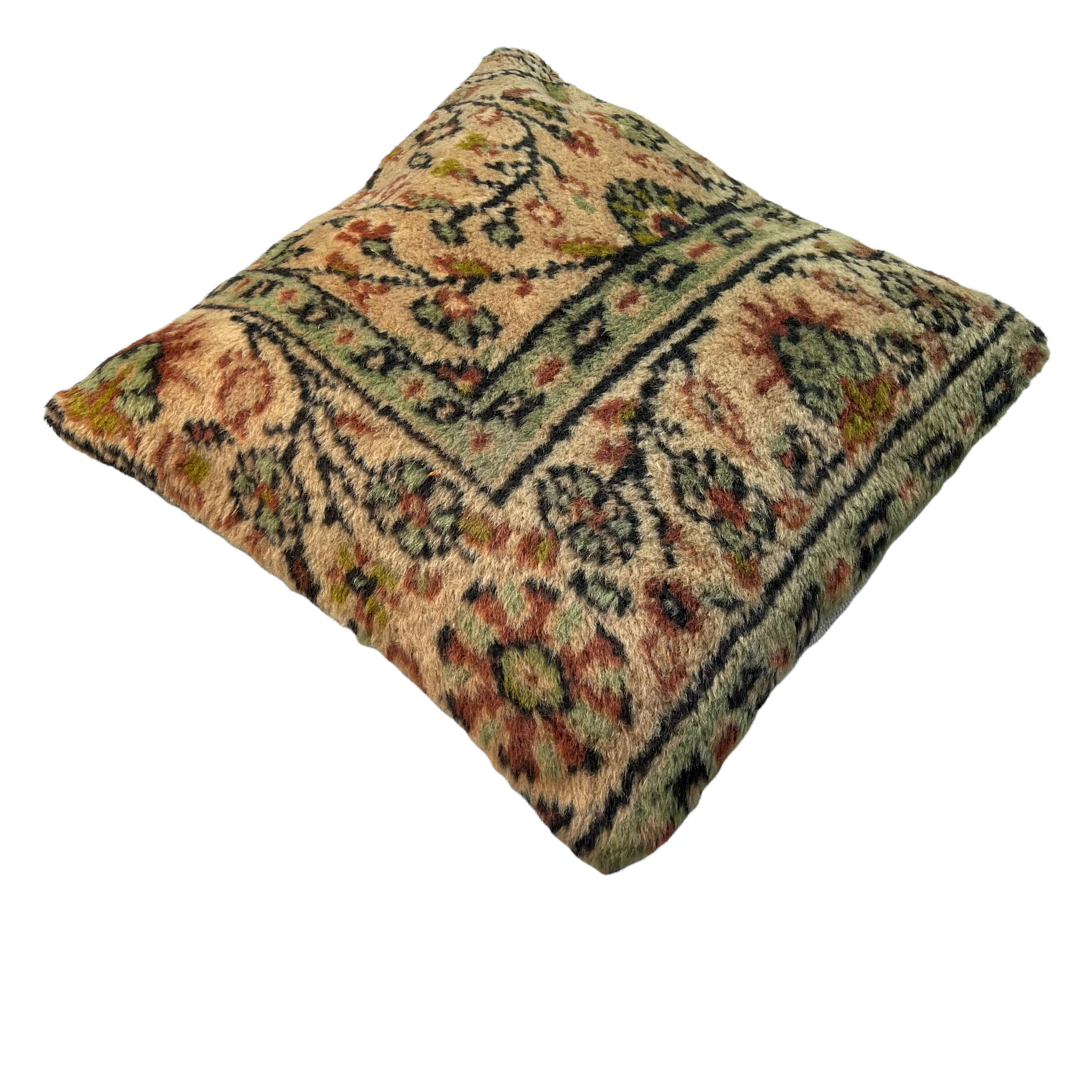 Housse de coussin de tapis turc vintage 45 x 45 cm