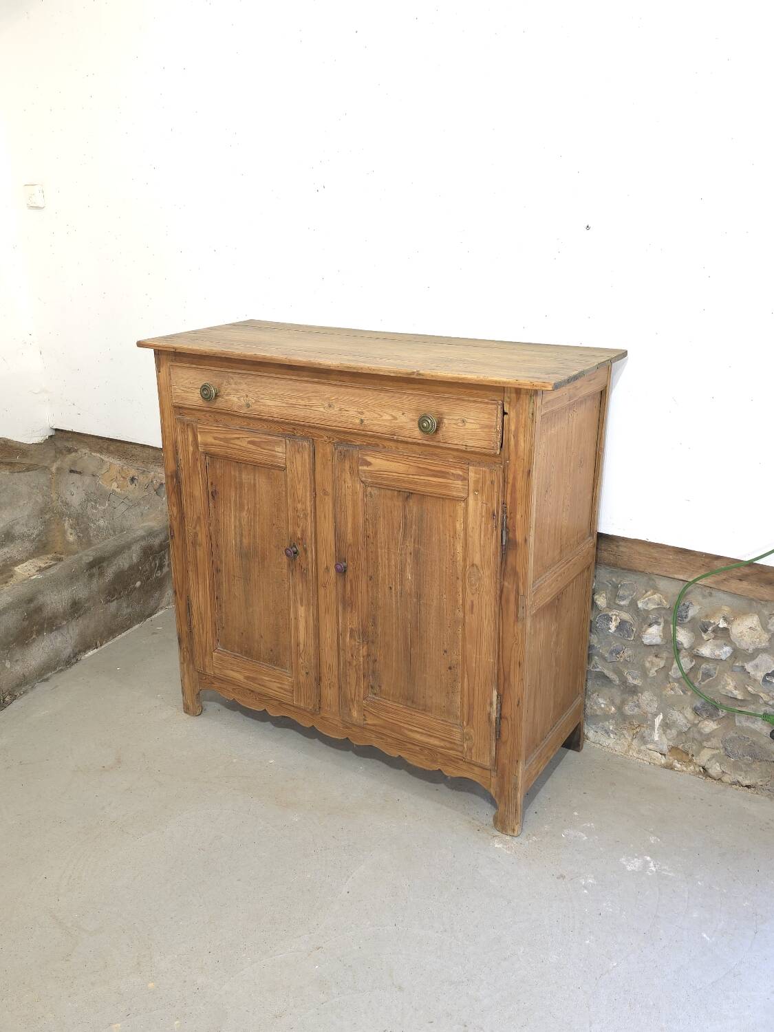 19th century pine sideboard