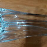 Crystal plate/sculpture "Cristallerie Lorraine" from the 60s/70s.