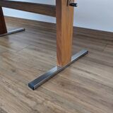 Vintage height-adjustable coffee table