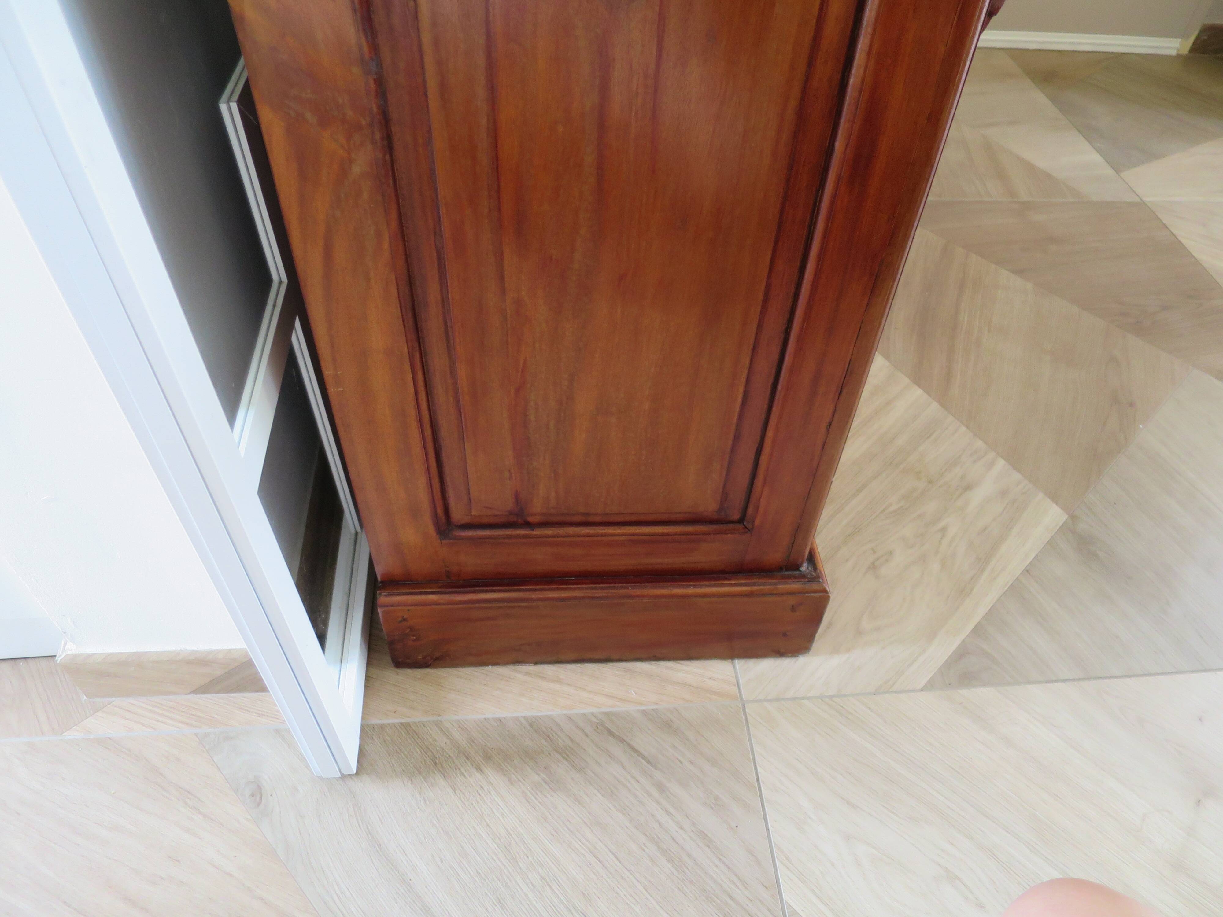 Rare mahogany buffet 2 doors-2 drawers - English style - Sideboard -Kareen Mausfield
