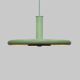 Mint green XL Fog & Morup Optima Pendant Lamp: Hans Due Design, Denmark 1970