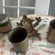Suite de 2 pots à crayons Disney en laiton, 1960