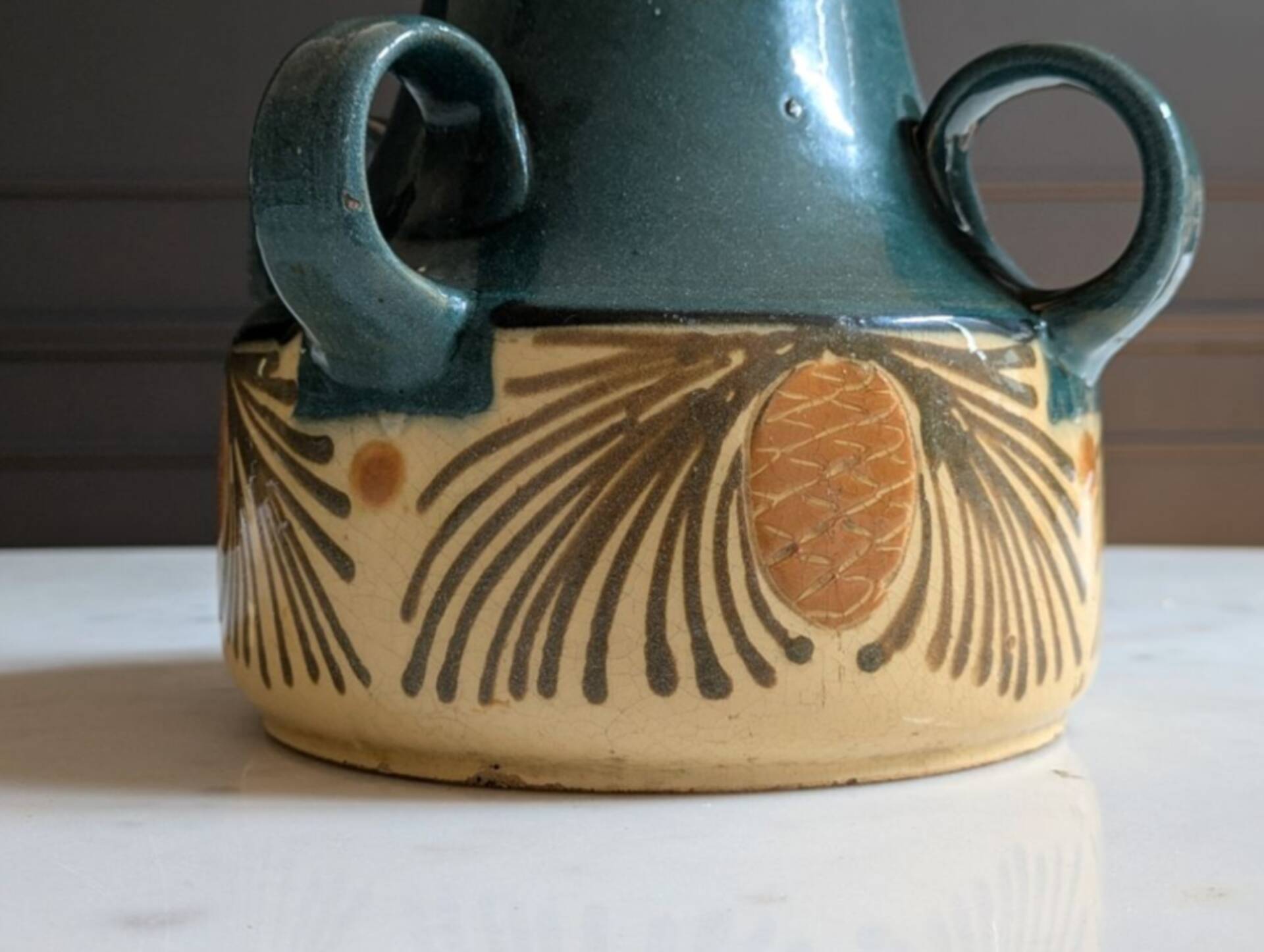 Alsace ceramics, Art Deco pottery from Soufflenheim, Elchinger