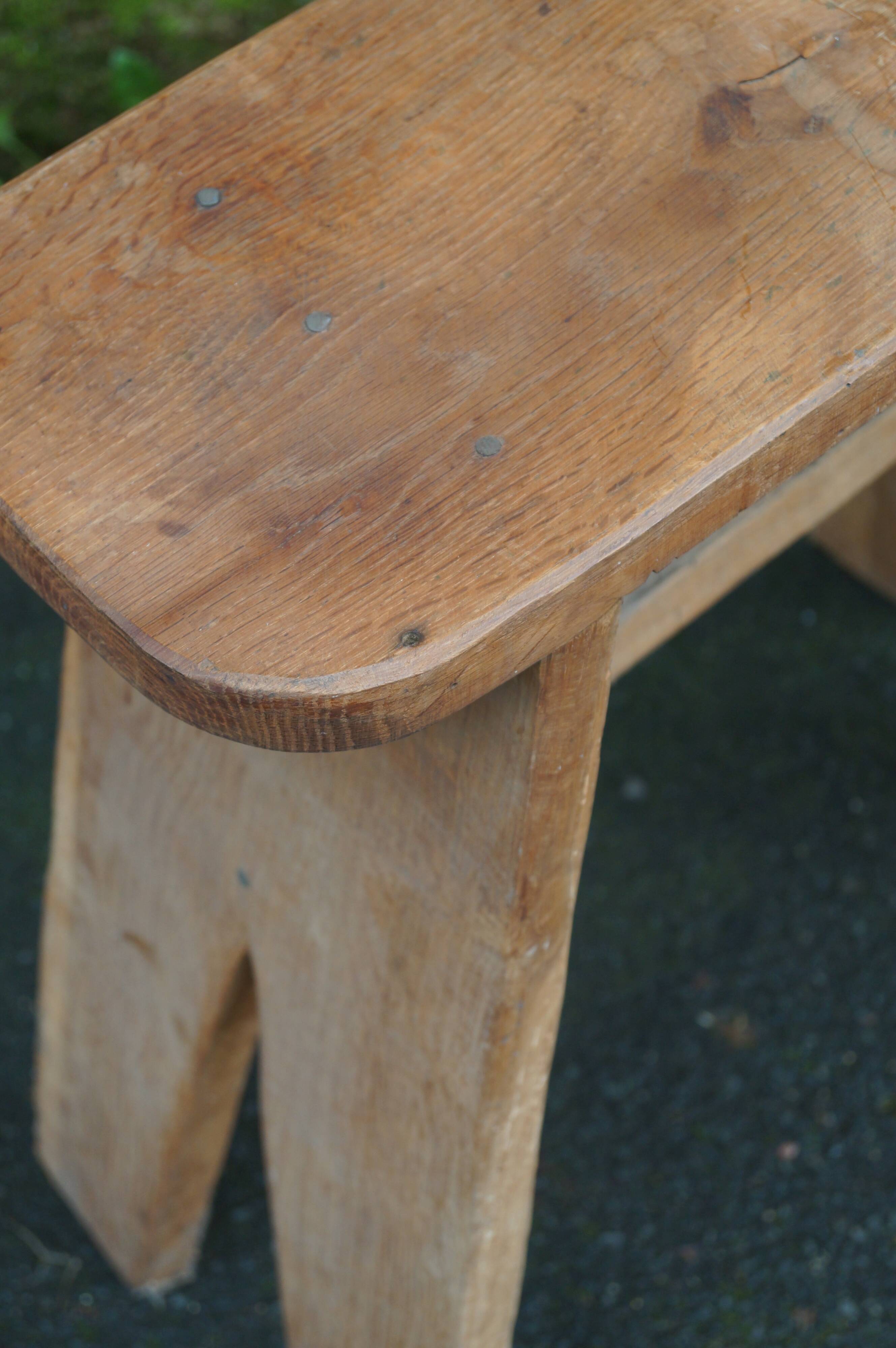 Brutalist design stool