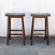 Pair of brutalist style stools