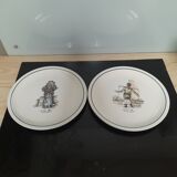 Duo of Moulin des Loups serving dishes
