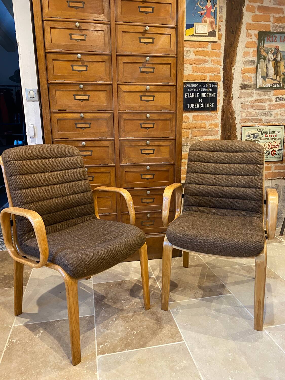 Albert Stoll armchairs