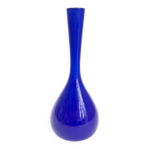Pretty blue opaline soliflore vase Made in Sweden