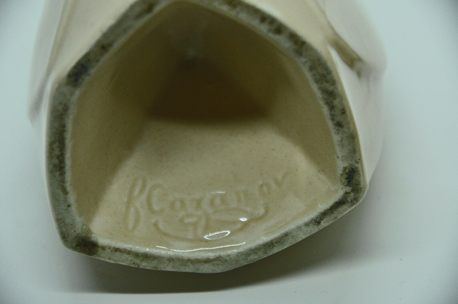 Pair of vases signed Cazanov ceramic collection 50