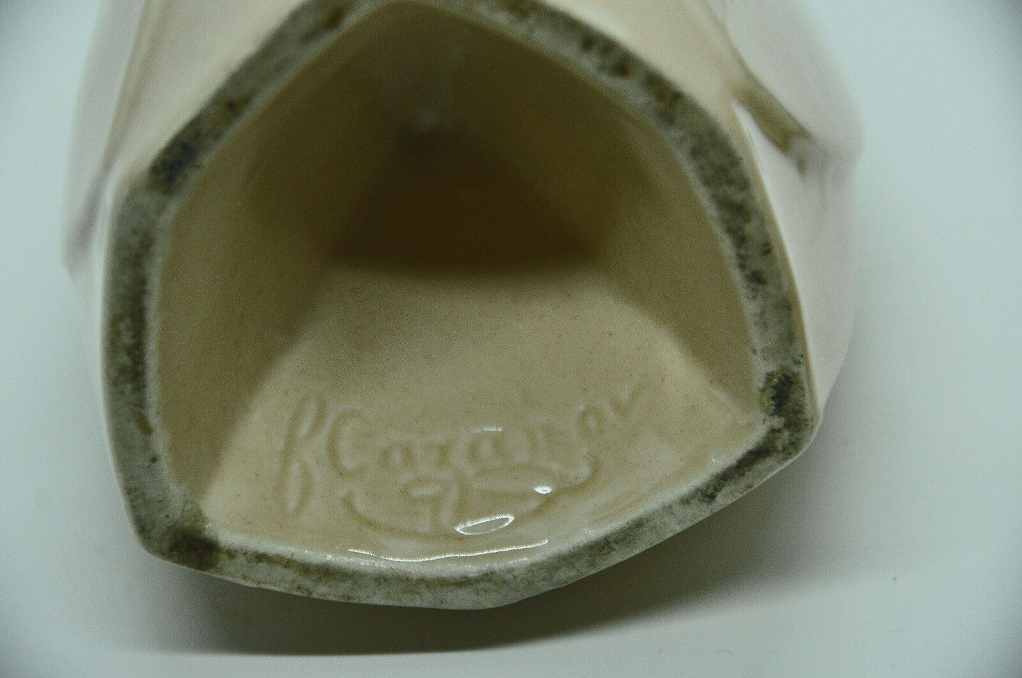 Paire de vases grés signé Cazanov collection céramique 50